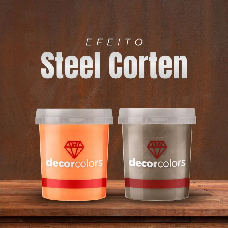 Kit Efeito Steel Corten