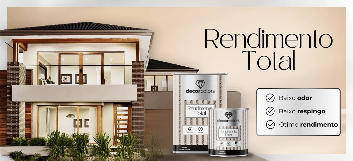 Descubra a Tinta Premium Rendimento Total