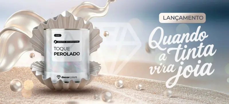 Descubra o Toque Perolado da Decor Colors
