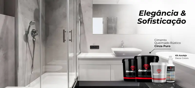 Descubra o Kit Cimento Queimado Azulejo